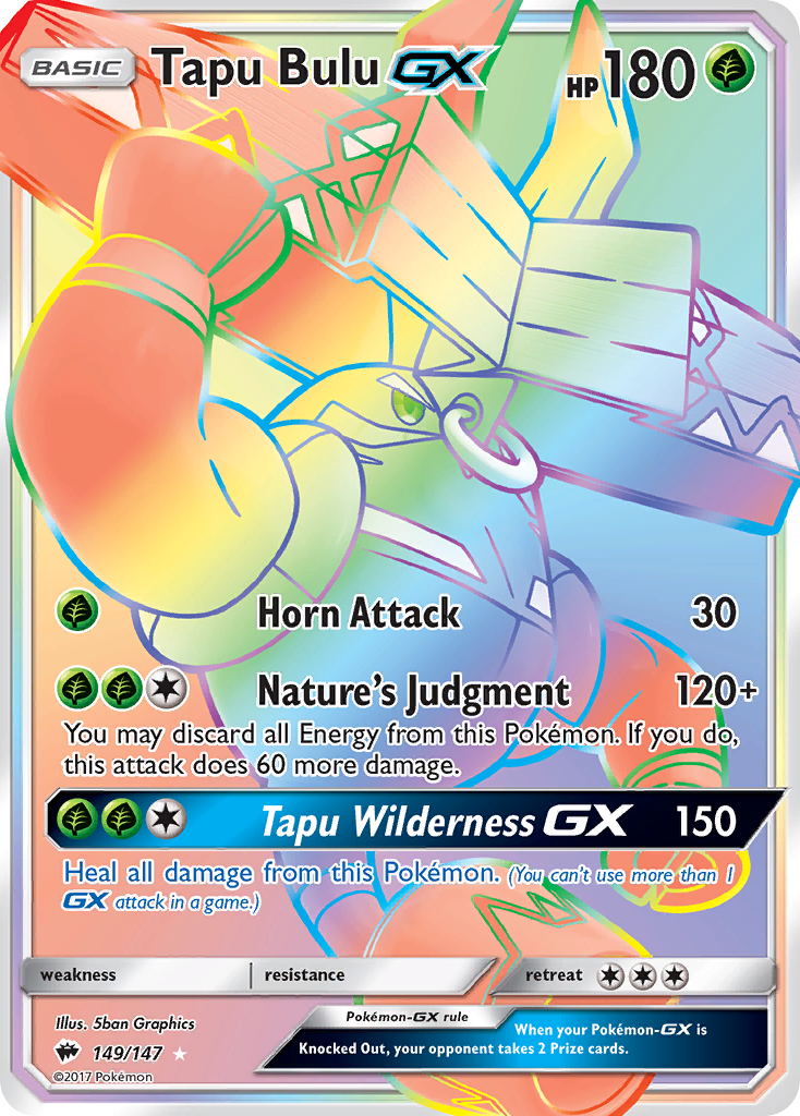 Tapu Bulu GX (149/147) [Sun & Moon: Burning Shadows] | Exor Games Bridgewater