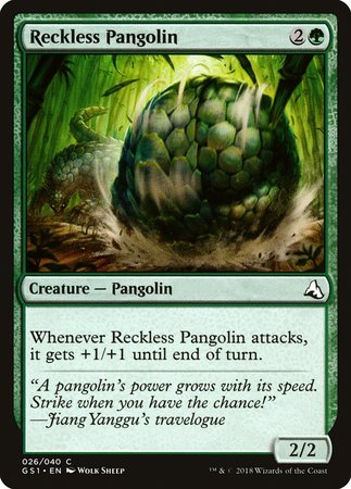 Reckless Pangolin [Global Series Jiang Yanggu & Mu Yanling] | Exor Games Bridgewater