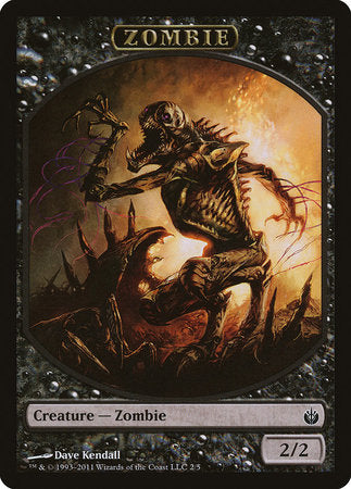 Zombie Token [Mirrodin Besieged Tokens] | Exor Games Bridgewater