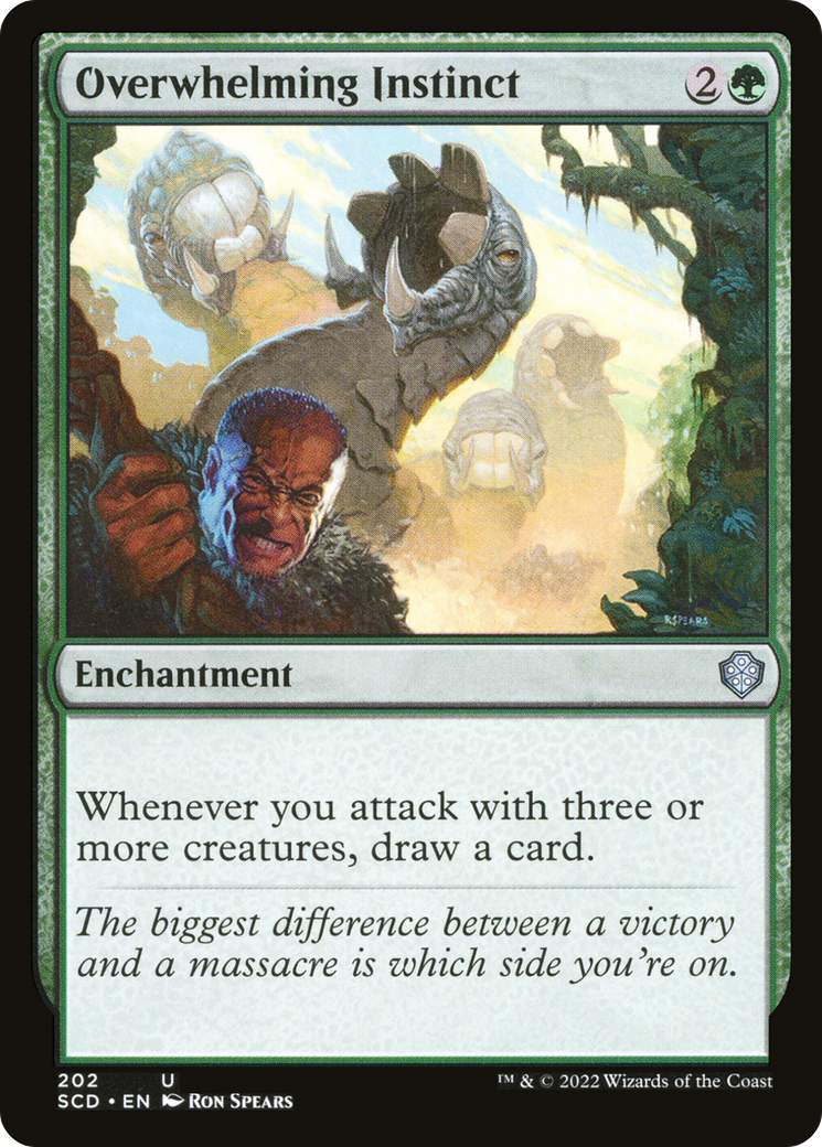 Overwhelming Instinct [Starter Commander Decks] | Exor Games Bridgewater