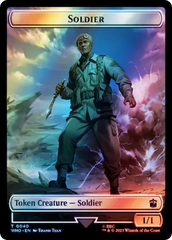 Soldier // Osgood, Operation Double Double-Sided Token (Surge Foil) [Doctor Who Tokens] | Exor Games Bridgewater