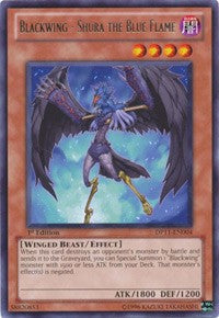 Blackwing - Shura the Blue Flame [DP11-EN004] Rare | Exor Games Bridgewater