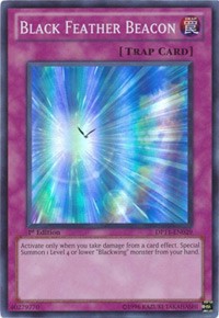 Black Feather Beacon [DP11-EN029] Super Rare | Exor Games Bridgewater