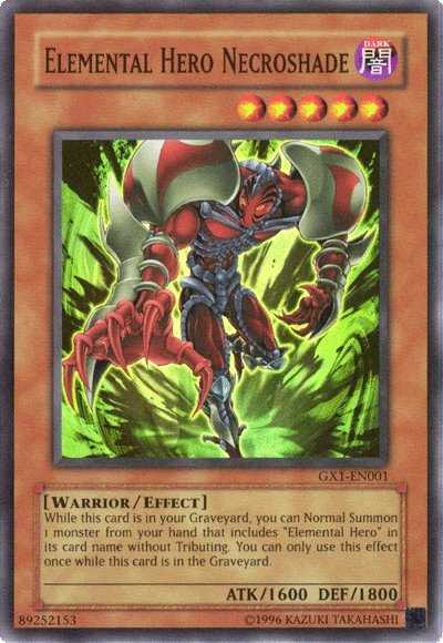 Elemental Hero Necroshade [GX1-EN001] Super Rare | Exor Games Bridgewater