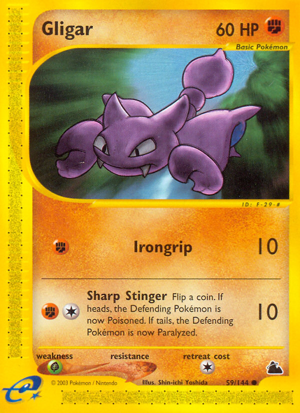 Gligar (59/144) [Skyridge] | Exor Games Bridgewater