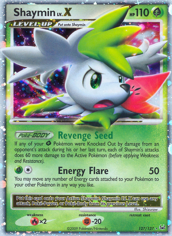 Shaymin LV.X (127/127) [Platinum: Base Set] | Exor Games Bridgewater