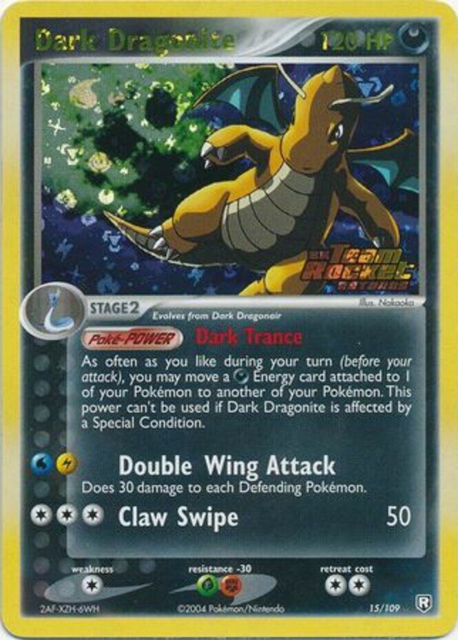 Dark Dragonite (15/109) (Stamped) [EX: Team Rocket Returns] | Exor Games Bridgewater