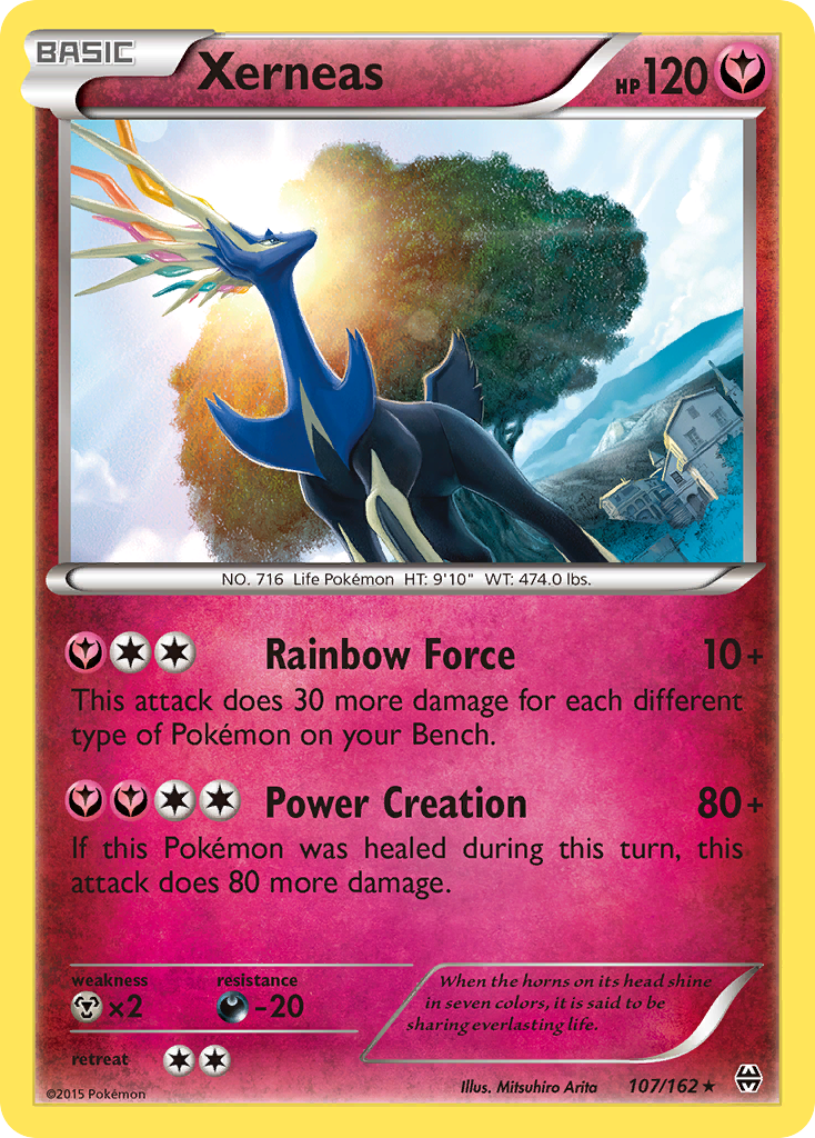 Xerneas (107/162) [XY: BREAKthrough] | Exor Games Bridgewater