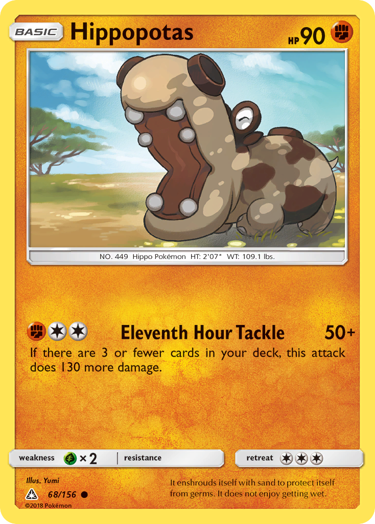 Hippopotas (68/156) [Sun & Moon: Ultra Prism] | Exor Games Bridgewater