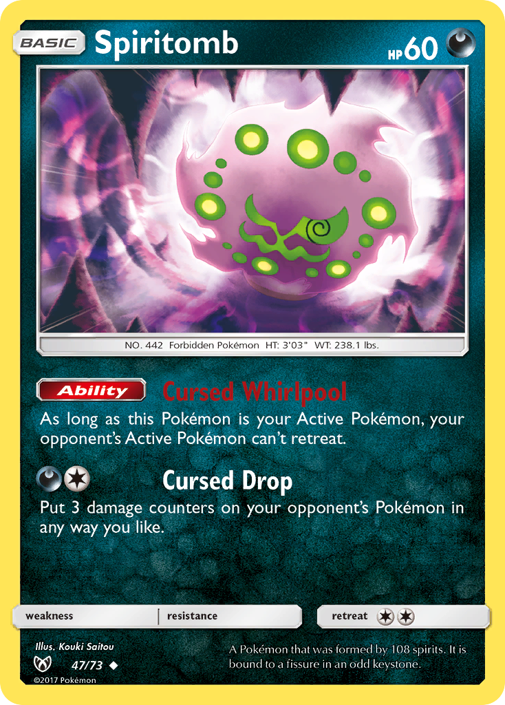 Spiritomb (47/73) [Sun & Moon: Shining Legends] | Exor Games Bridgewater