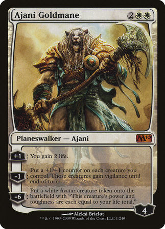 Ajani Goldmane [Magic 2010] | Exor Games Bridgewater