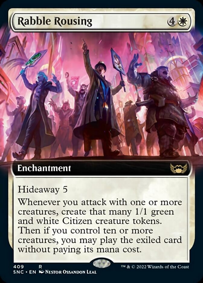 Rabble Rousing (Extended Art) [Streets of New Capenna] | Exor Games Bridgewater