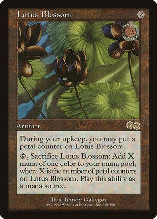 Lotus Blossom [Urza's Saga] | Exor Games Bridgewater