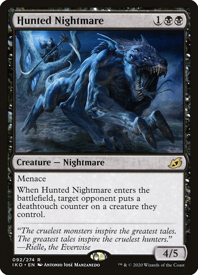 Hunted Nightmare [Ikoria: Lair of Behemoths] | Exor Games Bridgewater