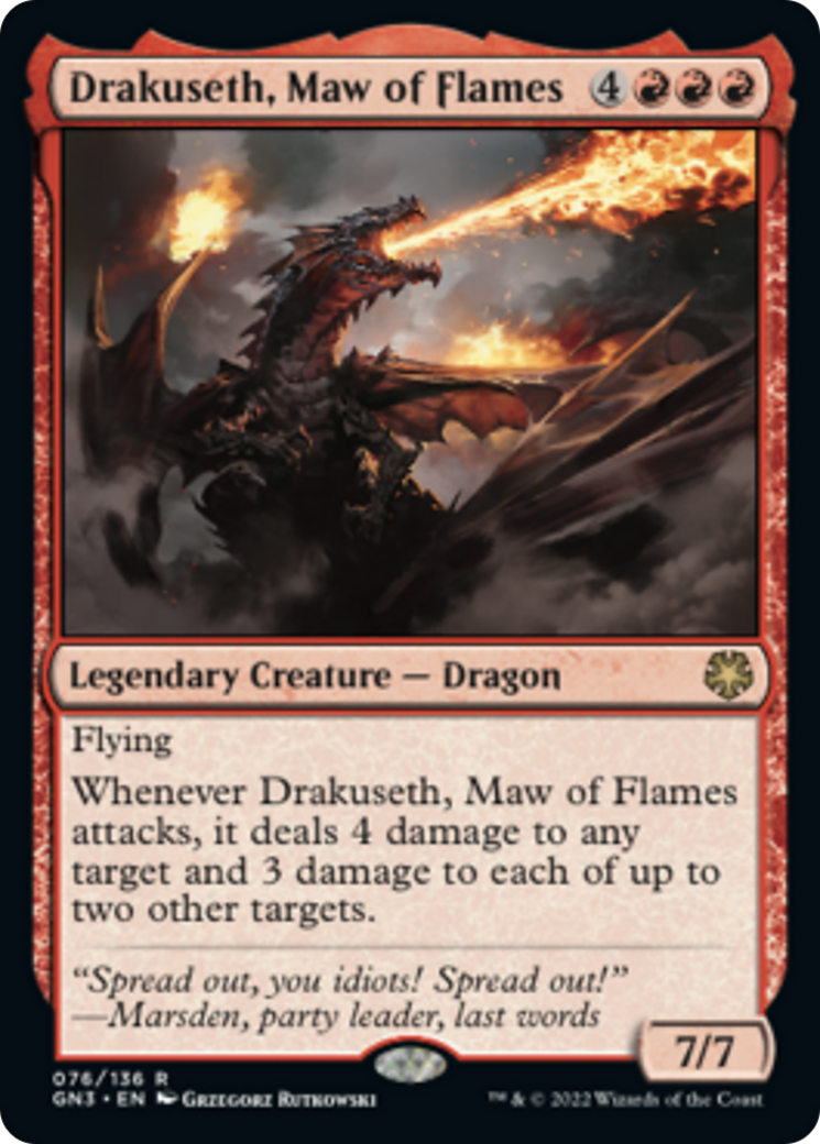 Drakuseth, Maw of Flames [Game Night: Free-for-All] | Exor Games Bridgewater