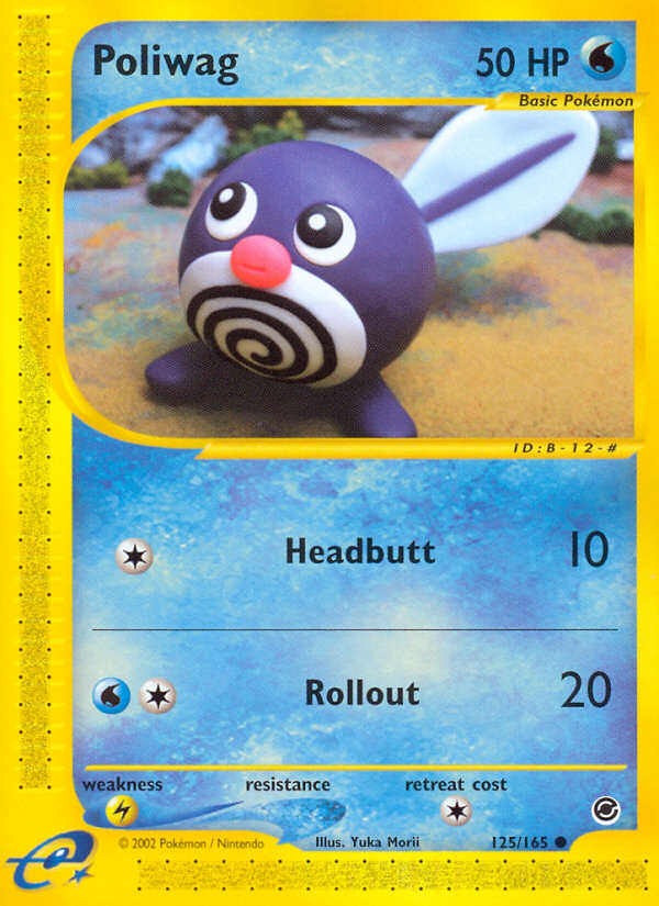 Poliwag (125/165) [Expedition: Base Set] | Exor Games Bridgewater