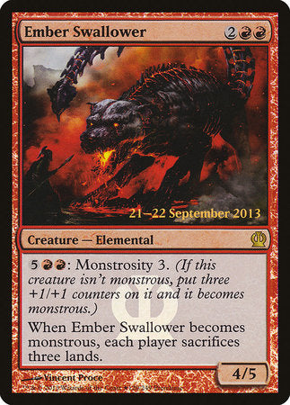 Ember Swallower [Theros Promos] | Exor Games Bridgewater