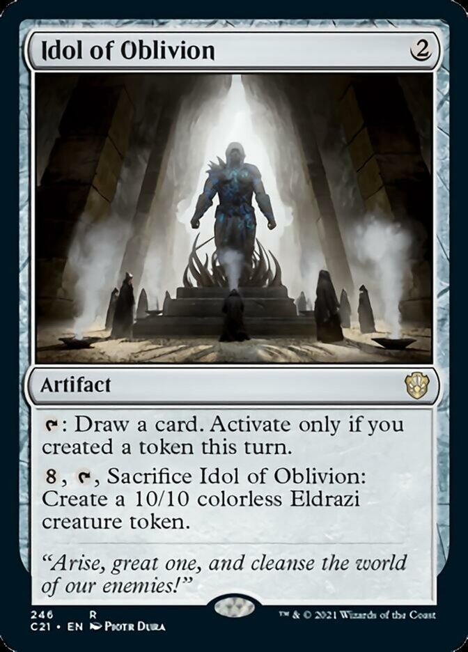 Idol of Oblivion [Commander 2021] | Exor Games Bridgewater