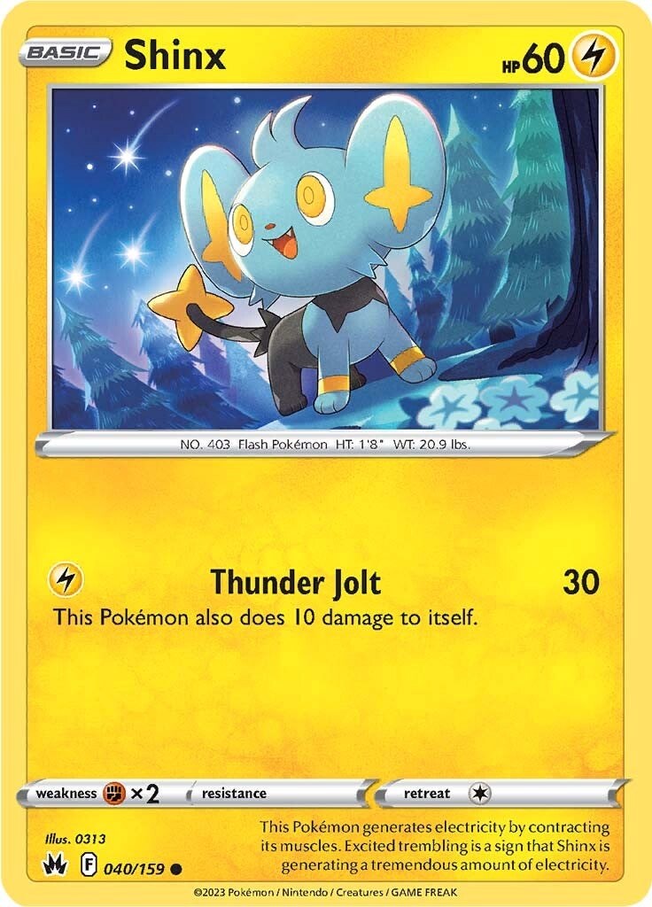 Shinx (040/159) (40) [Sword & Shield: Crown Zenith] | Exor Games Bridgewater
