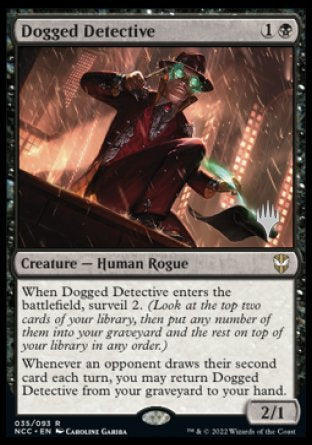 Dogged Detective (Promo Pack) [Streets of New Capenna Commander Promos] | Exor Games Bridgewater