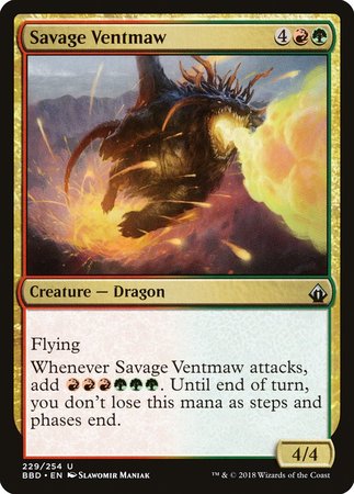 Savage Ventmaw [Battlebond] | Exor Games Bridgewater