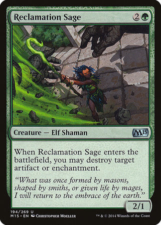 Reclamation Sage [Magic 2015] | Exor Games Bridgewater