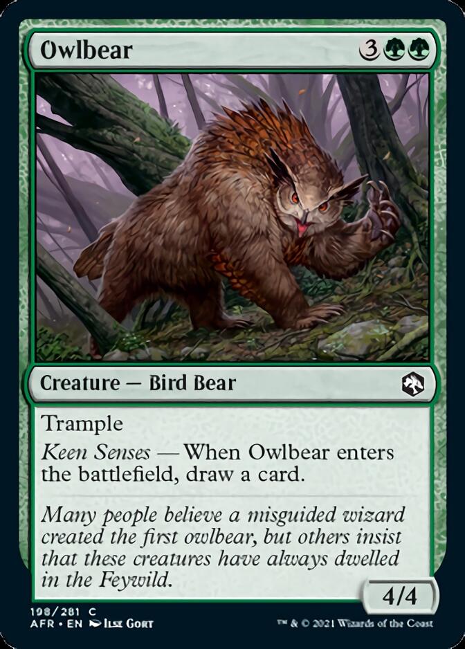 Owlbear [Dungeons & Dragons: Adventures in the Forgotten Realms] | Exor Games Bridgewater