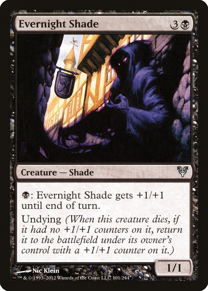 Evernight Shade [Avacyn Restored] | Exor Games Bridgewater