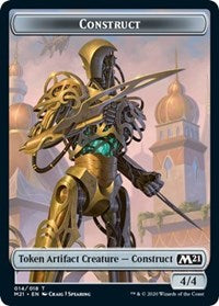 Construct // Goblin Wizard Double-sided Token [Core Set 2021 Tokens] | Exor Games Bridgewater