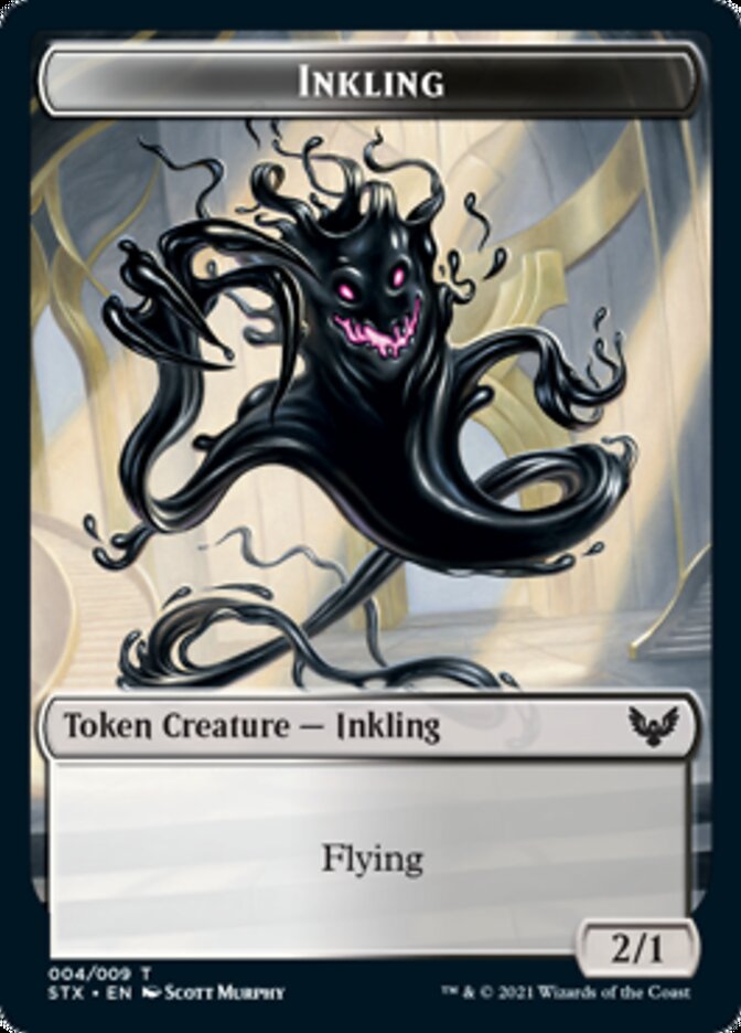 Elemental // Inkling Token [Strixhaven: School of Mages Tokens] | Exor Games Bridgewater