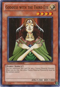 Goddess with the Third Eye [GLD4-EN004] Common | Exor Games Bridgewater