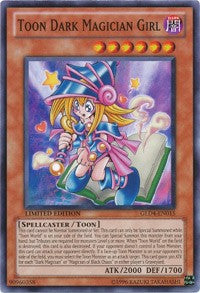 Toon Dark Magician Girl [GLD4-EN015] Common | Exor Games Bridgewater