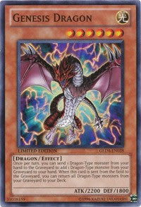 Genesis Dragon [GLD4-EN028] Common | Exor Games Bridgewater