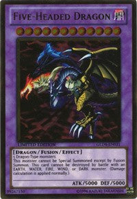 Five-Headed Dragon [GLD4-EN031] Gold Rare | Exor Games Bridgewater