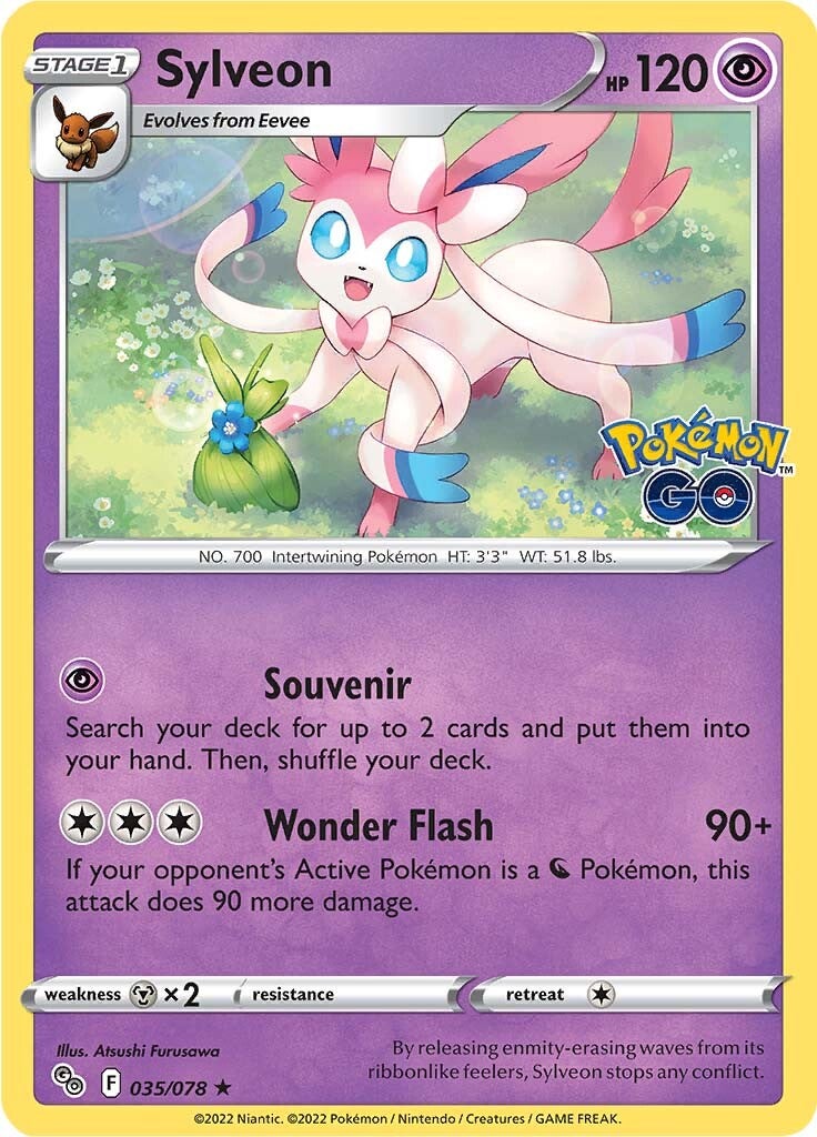 Sylveon (035/078) [Pokémon GO] | Exor Games Bridgewater