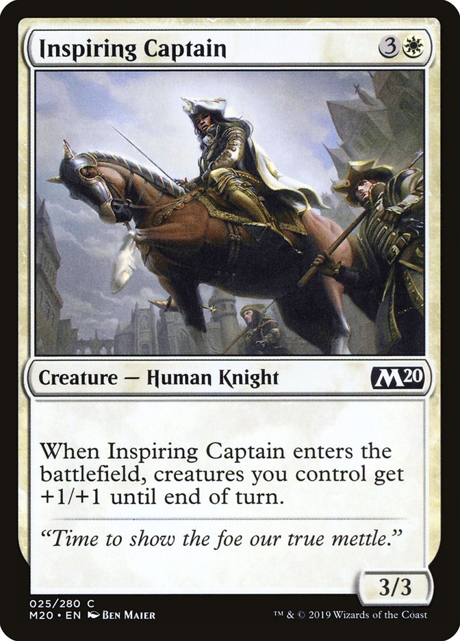 Inspiring Captain [Core Set 2020] | Exor Games Bridgewater