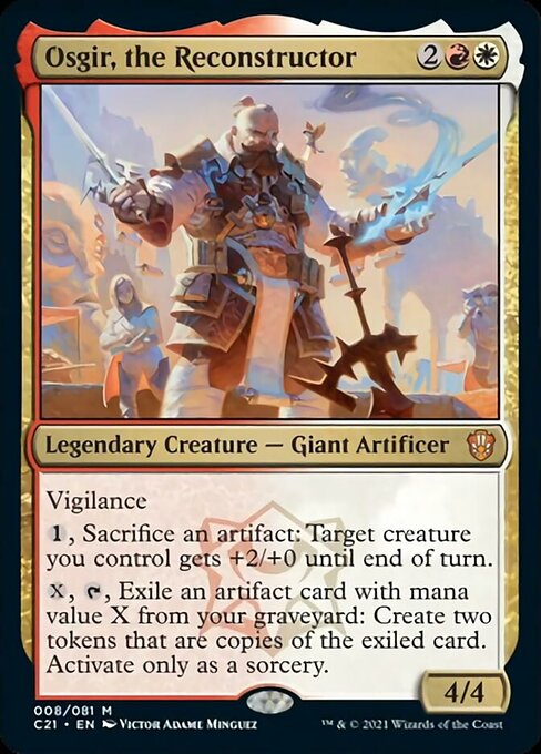 Osgir, the Reconstructor [Commander 2021] | Exor Games Bridgewater