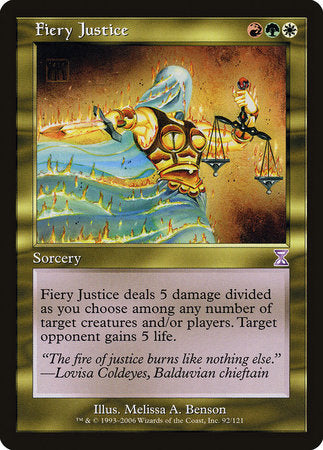 Fiery Justice [Time Spiral Timeshifted] | Exor Games Bridgewater