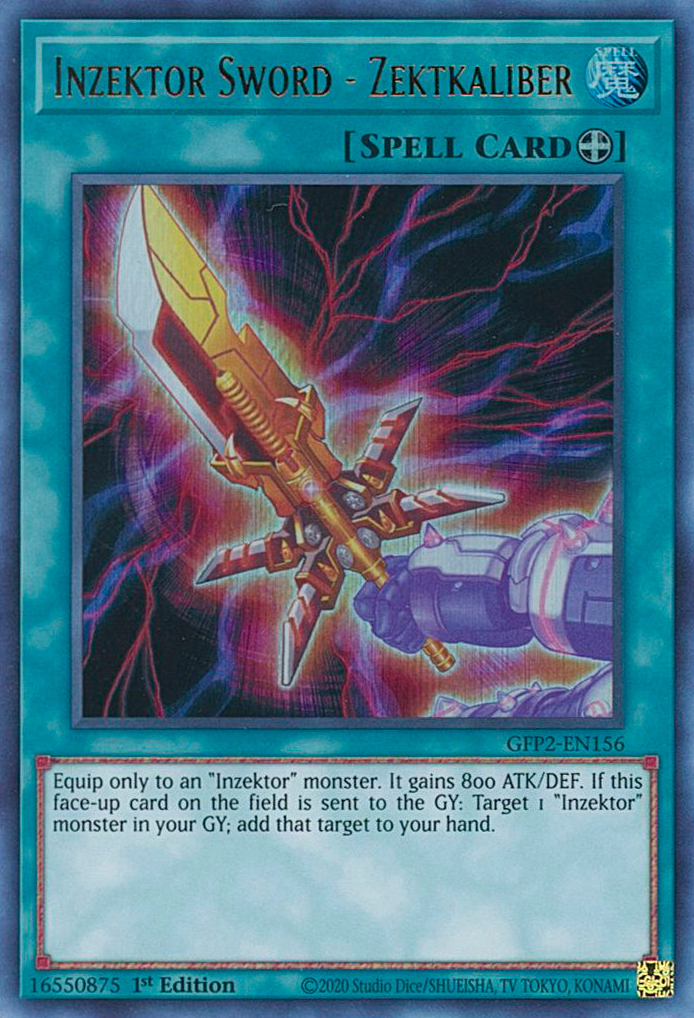 Inzektor Sword - Zektkaliber [GFP2-EN156] Ultra Rare | Exor Games Bridgewater