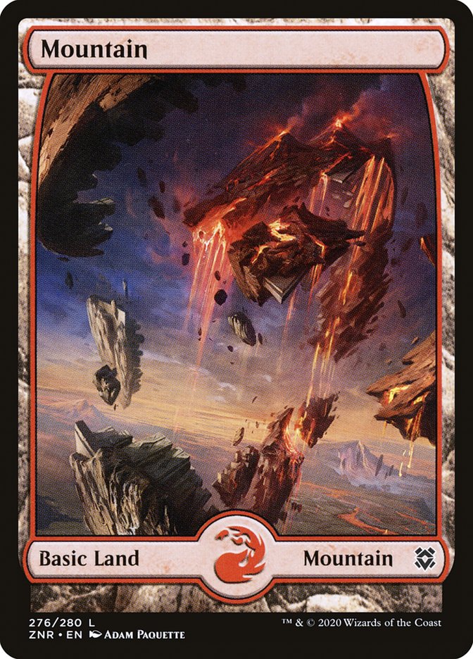 Mountain (276) [Zendikar Rising] | Exor Games Bridgewater