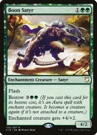 Boon Satyr [Commander 2018] | Exor Games Bridgewater