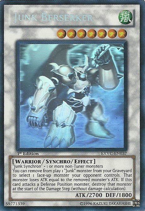 Junk Berserker [EXVC-EN037] Ghost Rare | Exor Games Bridgewater