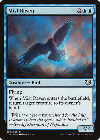 Mist Raven [Duel Decks: Blessed vs. Cursed] | Exor Games Bridgewater