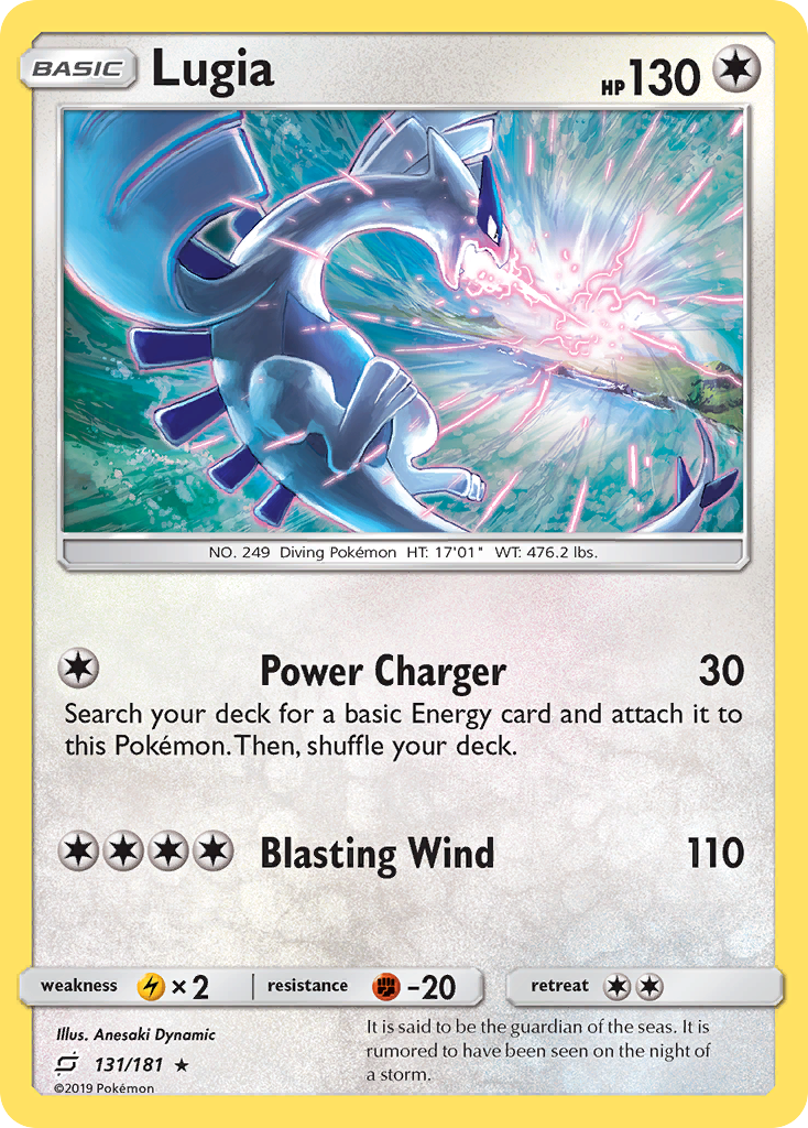 Lugia (131/181) [Sun & Moon: Team Up] | Exor Games Bridgewater