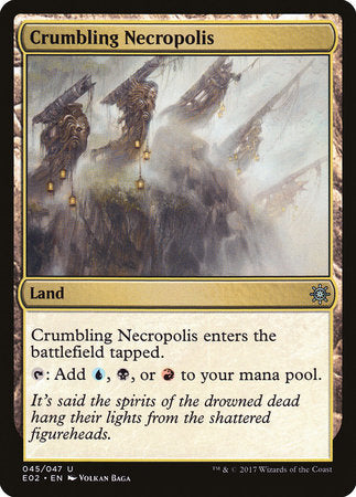 Crumbling Necropolis [Explorers of Ixalan] | Exor Games Bridgewater