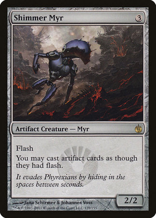 Shimmer Myr [Mirrodin Besieged] | Exor Games Bridgewater