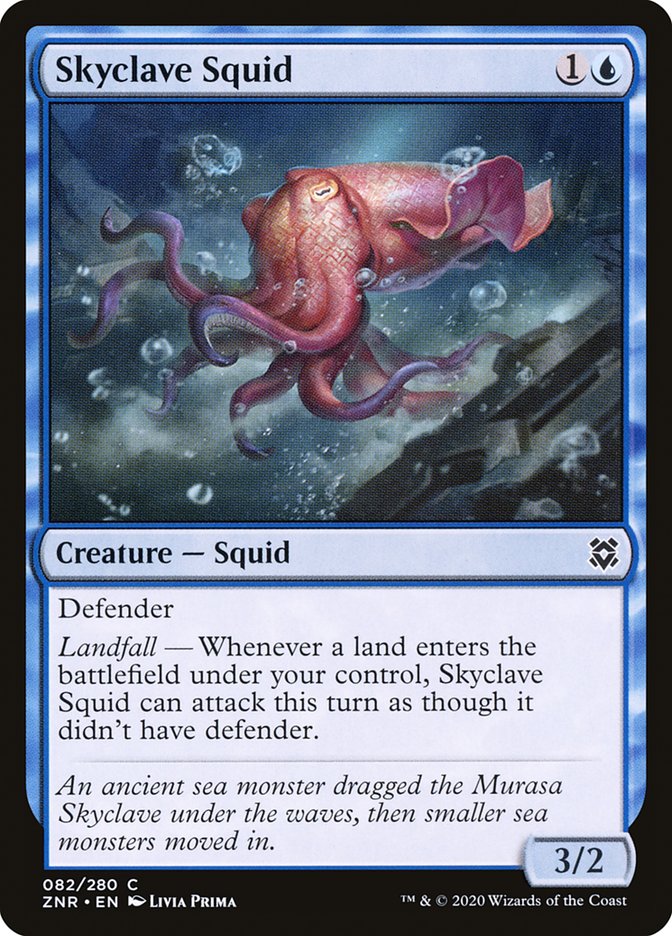 Skyclave Squid [Zendikar Rising] | Exor Games Bridgewater