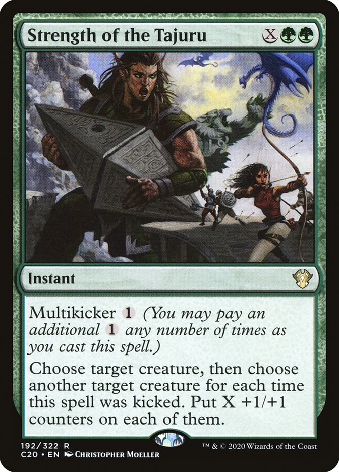 Strength of the Tajuru [Commander 2020] | Exor Games Bridgewater