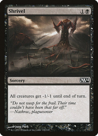 Shrivel [Magic 2014] | Exor Games Bridgewater