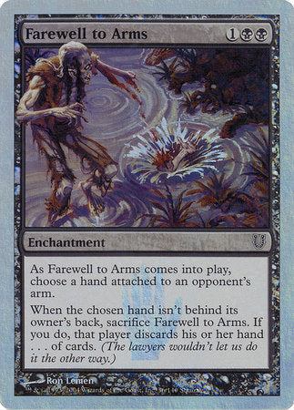 Farewell to Arms (Alternate Foil) [Unhinged] | Exor Games Bridgewater